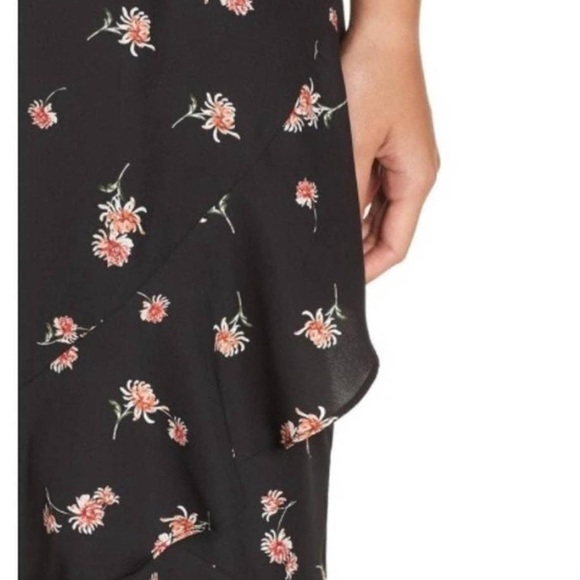 BB Dakota RSVP black floral midi dress - Picture 5 of 7